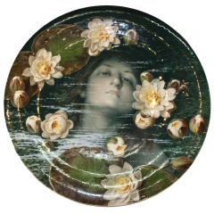 Meissen Charger of Ophelia