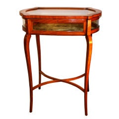 Edwardian Satinwood Bijouterie Table 4
