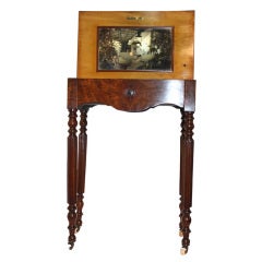 Victorian Walnut Vanity 1