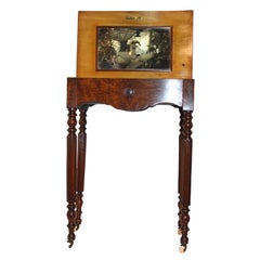 Victorian Circassian Walnut Dressing Table 