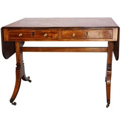 George III  Satinwood Sofa Table