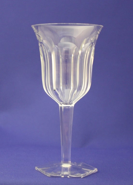 Baccarat Harcourt Glasses In Excellent Condition In Montreal, QC