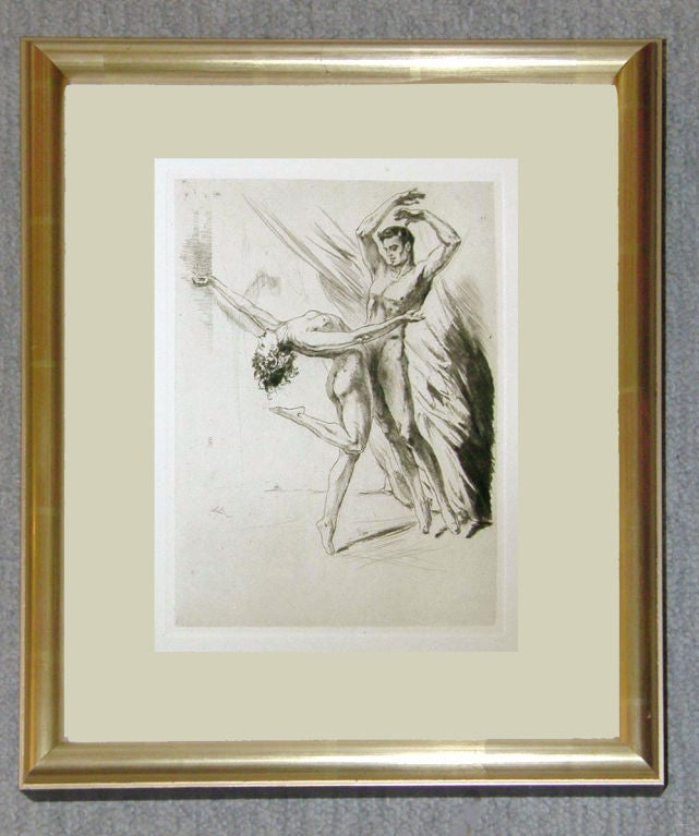 EROTIC ETCHING OF DANCE