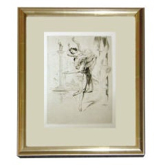 EROTIC ETCHING OF DANCE