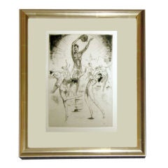 EROTIC ETCHING OF DANCE