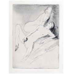 Erotic French Etching