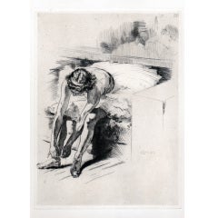Erotic French Etching