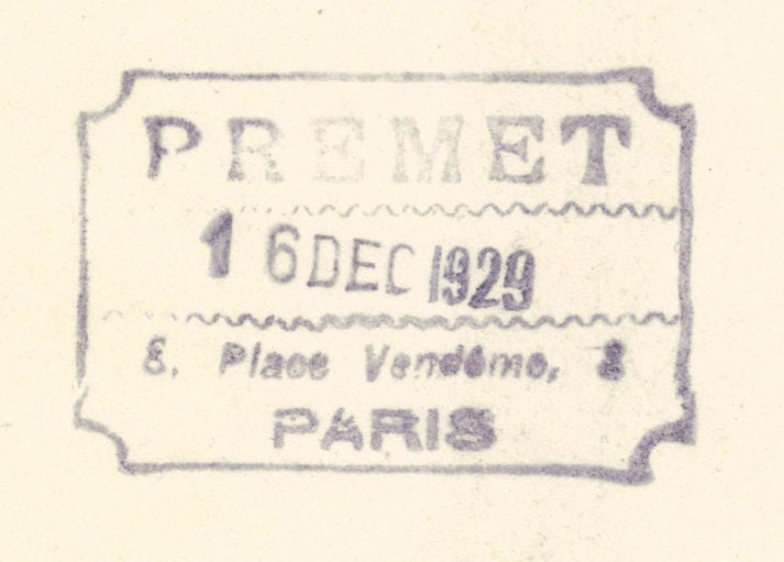 Fashion Illustration For The House Of Premet-paris