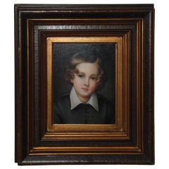 Oil Painting Of A Young Child