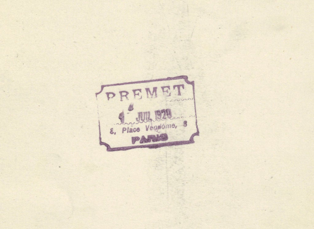Fashion Illustration For The House Of Premet-paris