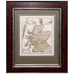 Antique Map of Scotland - Christoper Weigel