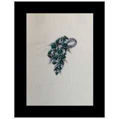 Used Rare 1940s Jewelry Design