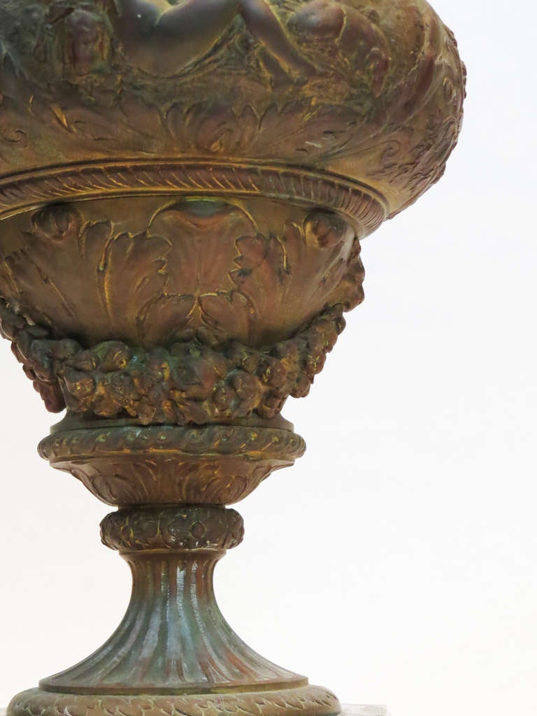 French 19th Century Bronze Vase