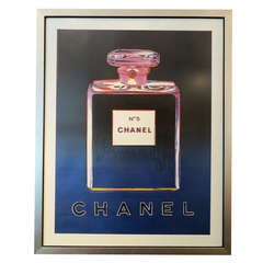 Vintage Chanel No. 5 Poster by Andy Warhol