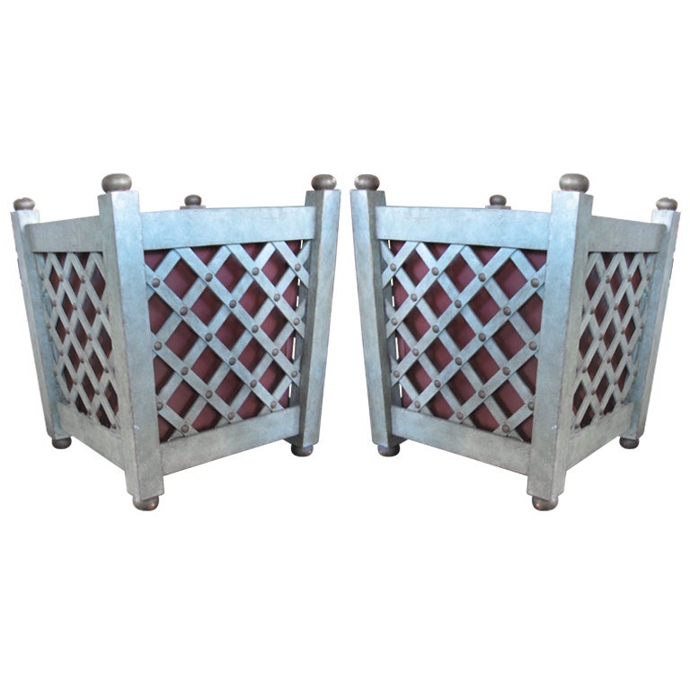 Pair of French Jardiniere Planters at 1stdibs