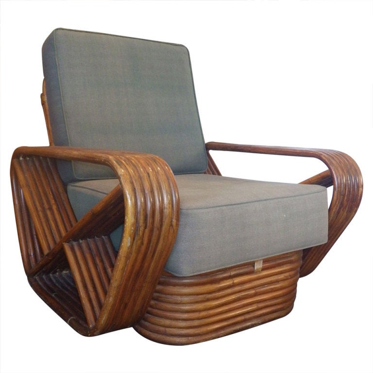 Single Lounge Chair in the Style of Paul Frankl at 1stdibs