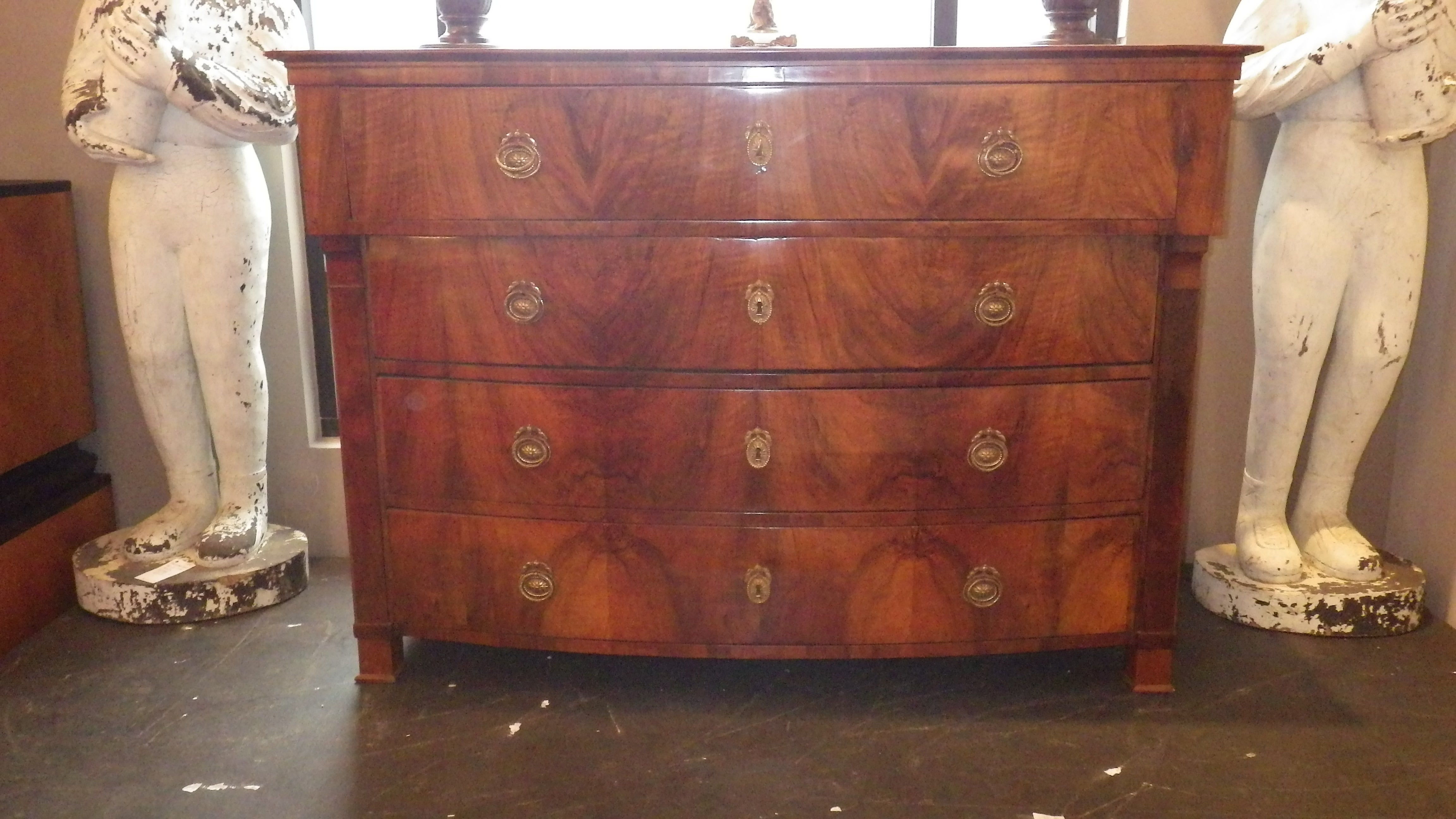 19th c. Beidermeier desk/chest