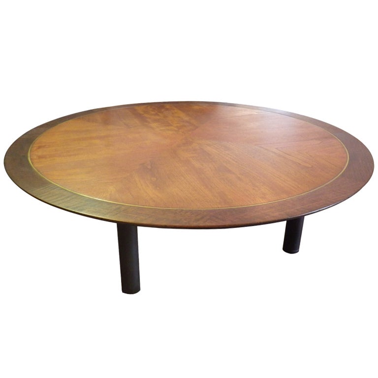 Baker Circular Coffee Table For Sale at 1stDibs