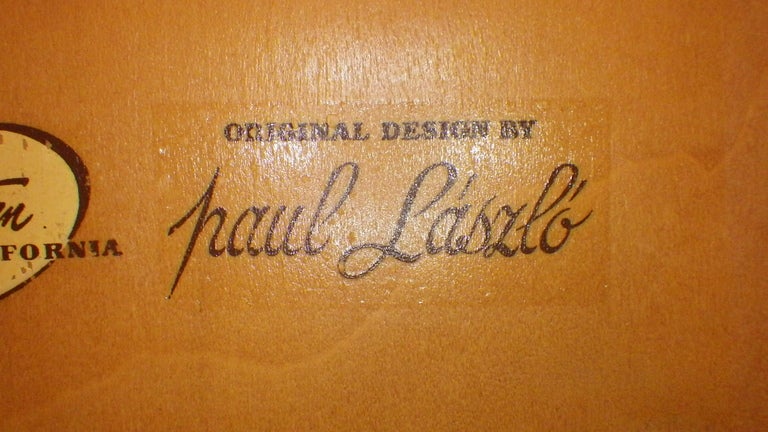 American Paul Laszlo Cocktail Table For Sale