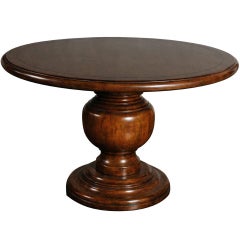 Walnut Base/Top dining table