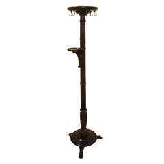 Carved Wood Coat Hanger