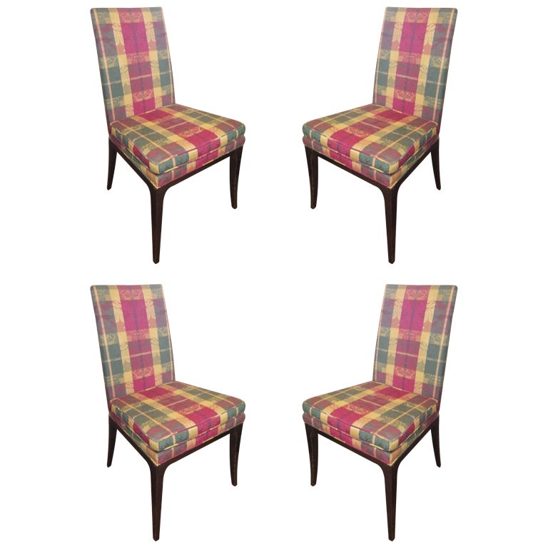 Harvey Probber X based dining chairs at 1stdibs