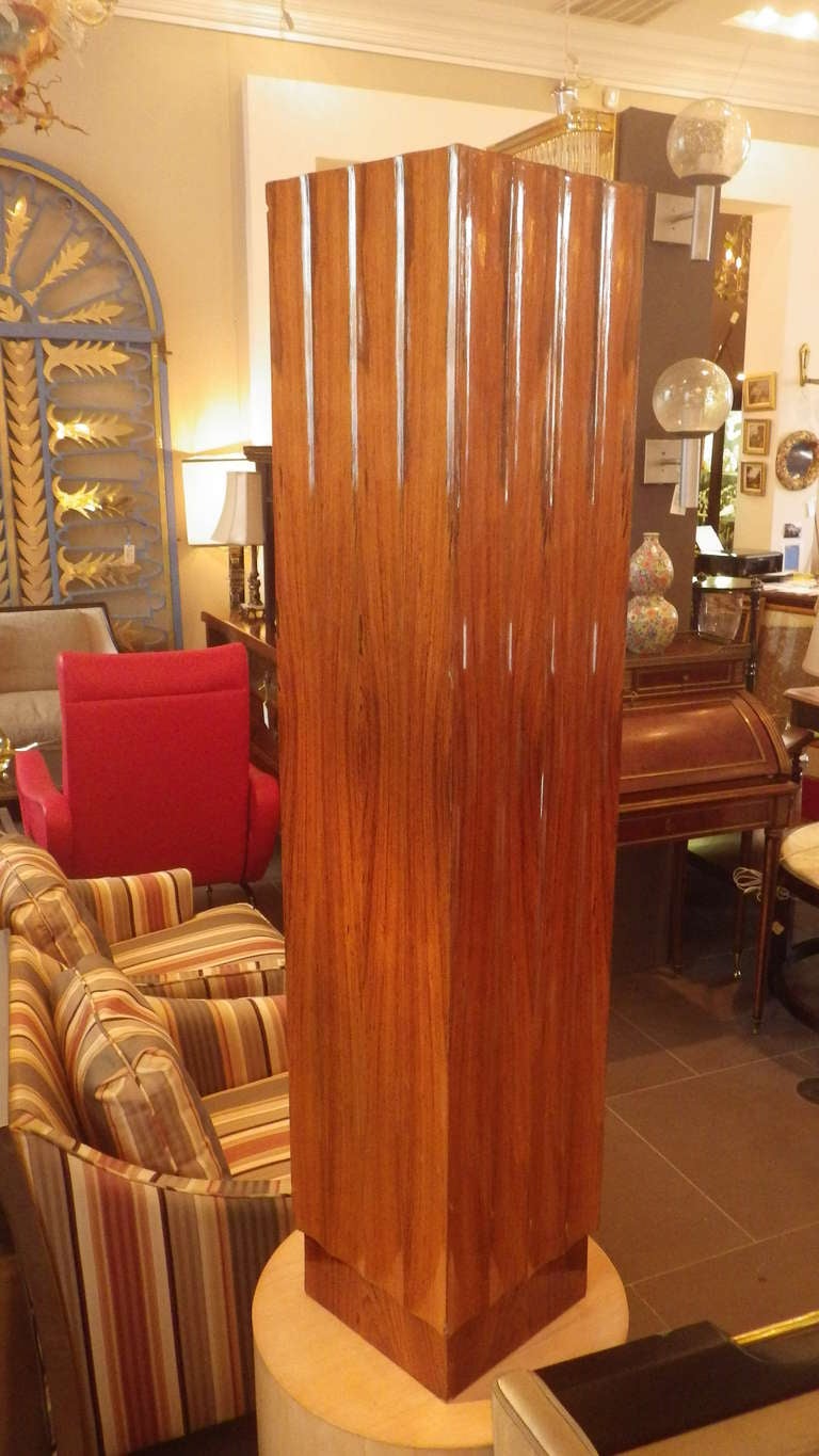 Pair of Fluted Columns