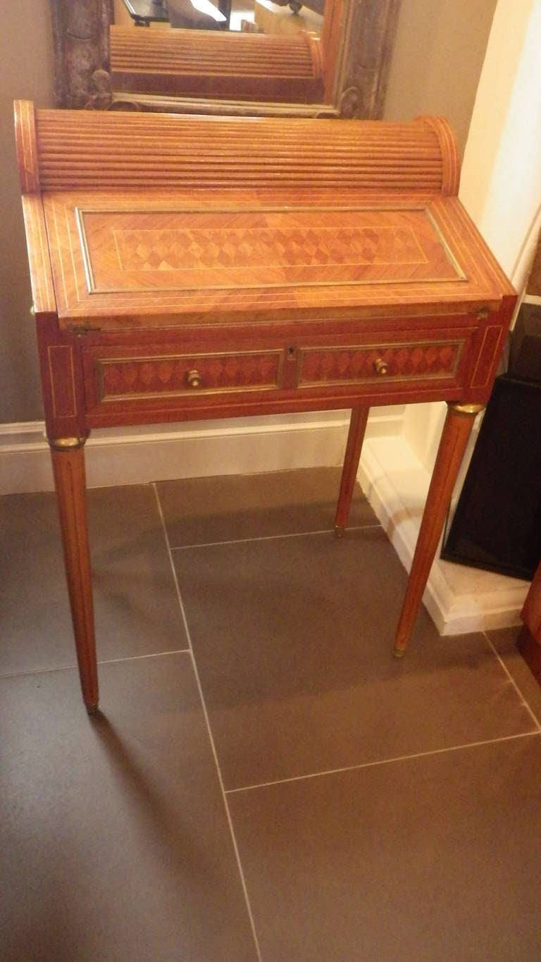 Louis XVI Style Roll-top Desk 1