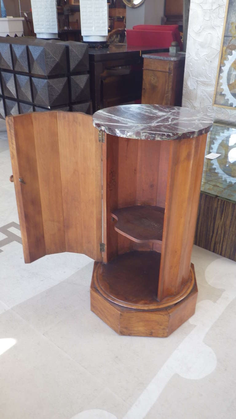 Pedestal Base with Marble Top 1
