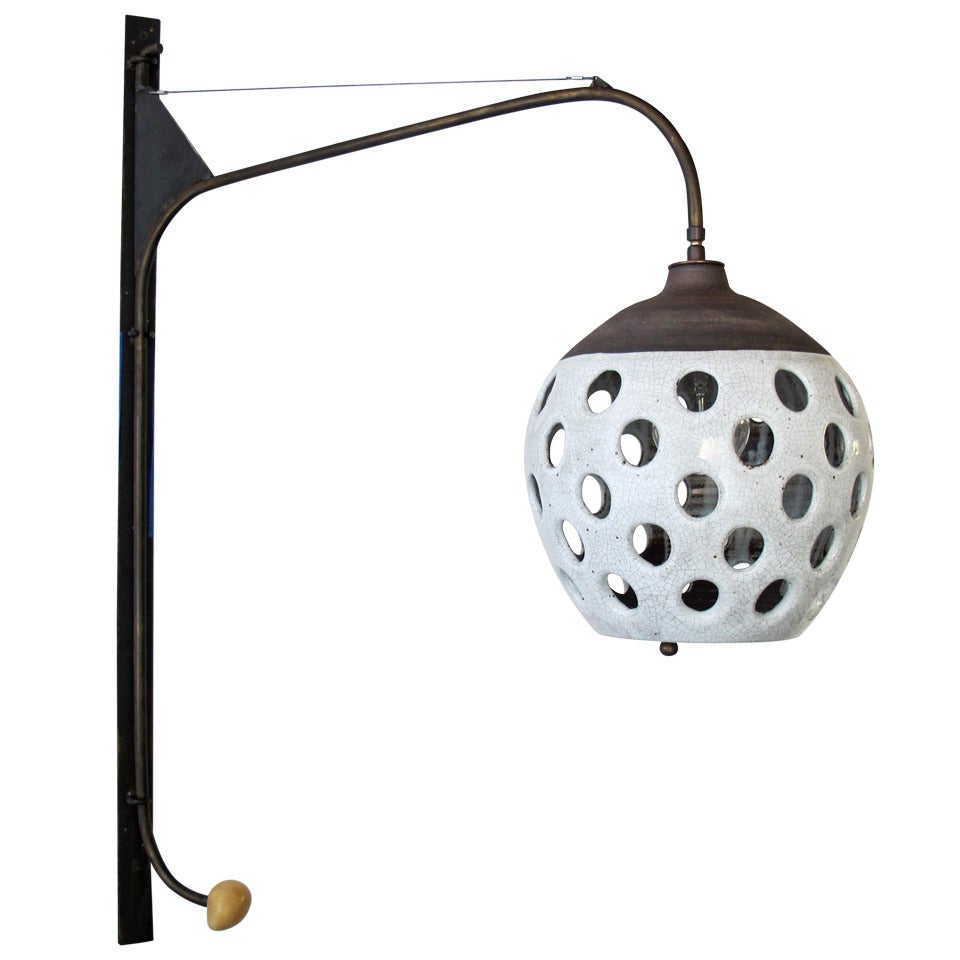 Swing-Arm Wall Lamp by Heather Levine