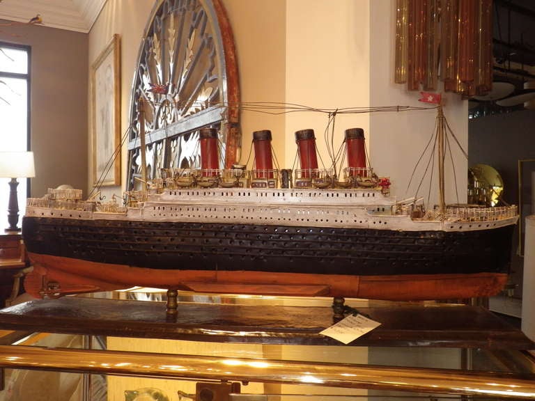 Vintage Model Ship