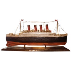 Vintage Model Ship