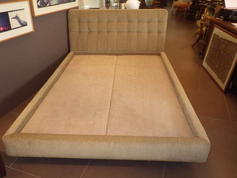 Elegant Upholstered, Full-sized Bed and Headboard 1