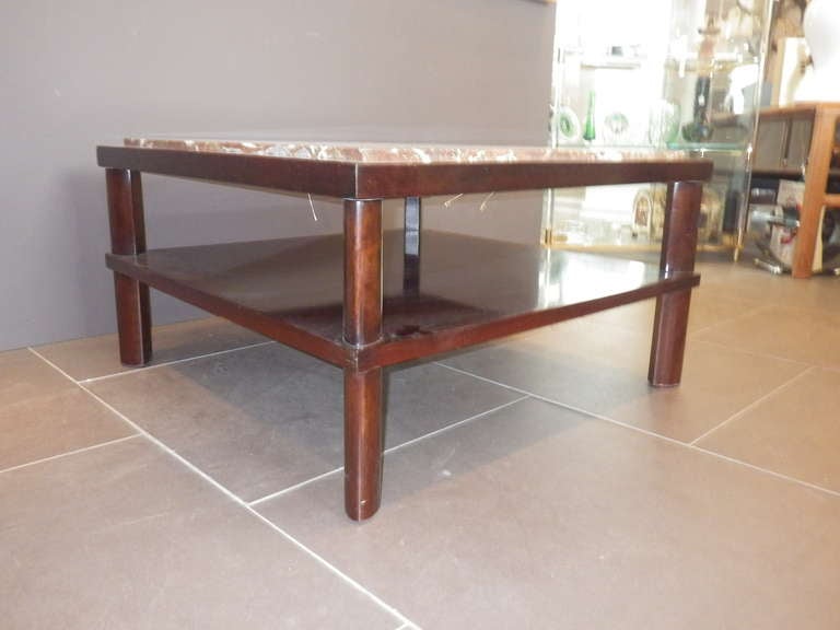 Stuart Clingman for John Widdicomb Coffee Table In Good Condition For Sale In Los Angeles, CA