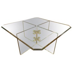 Pace Style Glass Coffee Table