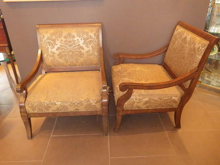 Mid-20th Century Oversized Armchairs For Sale