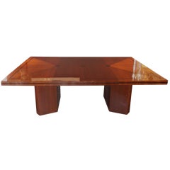 Tommi Parzinger Mahogany Dining Table