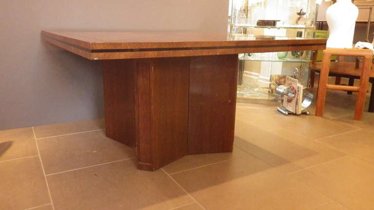 Tommi Parzinger Mahogany Dining Table