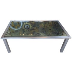 "Swedish Petroglyphs" Coffee Table