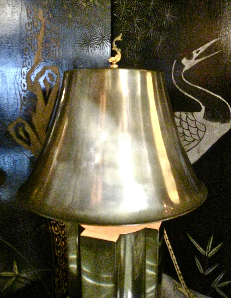 Late 20th Century James Mont Attributed Pagoda Lamps