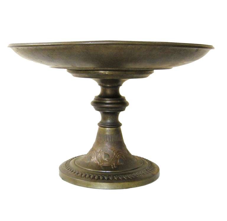 French Empire Style Bronze Tazza at 1stdibs