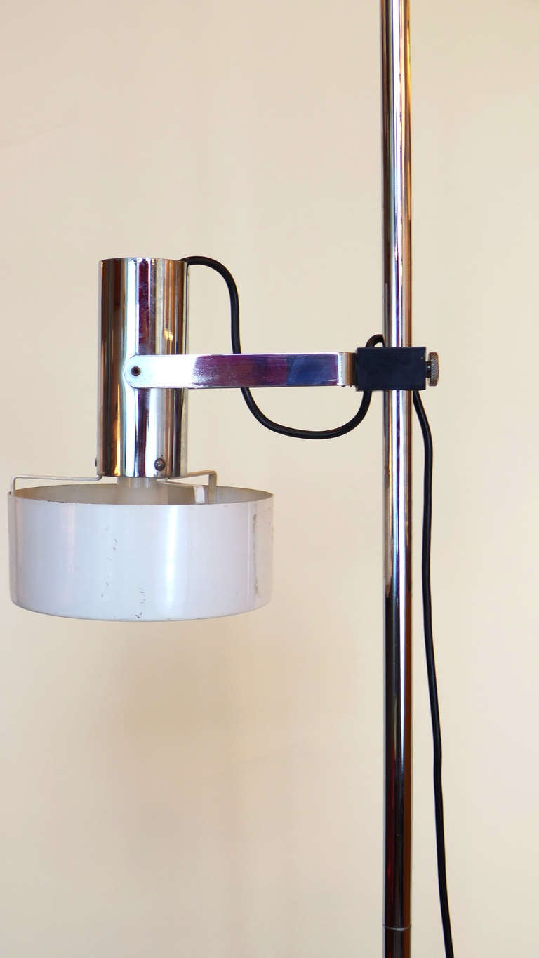 Mid-20th Century Signed 1960s Stilnovo Floor Lamp