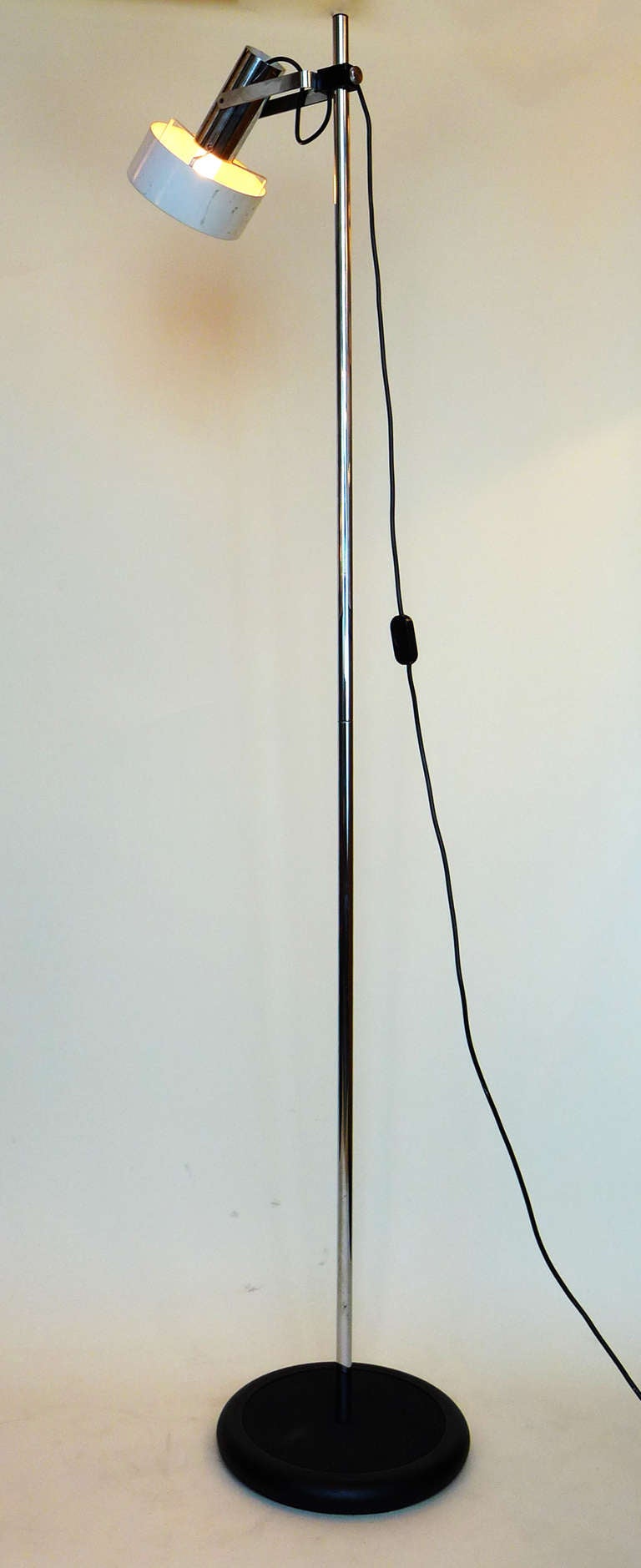 Mid-Century Modern Signed 1960s Stilnovo Floor Lamp