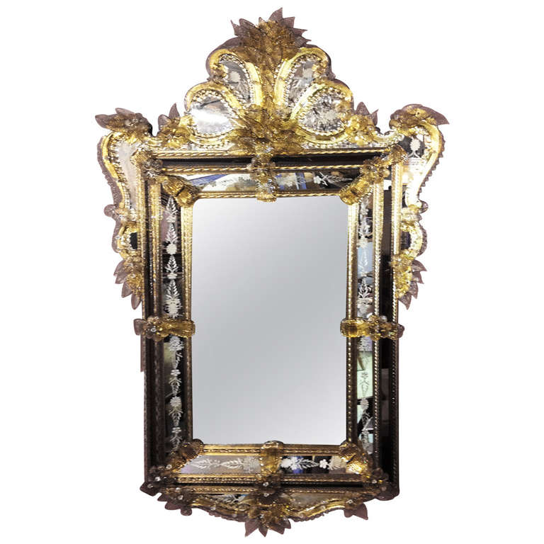 1920's Murano Mirror