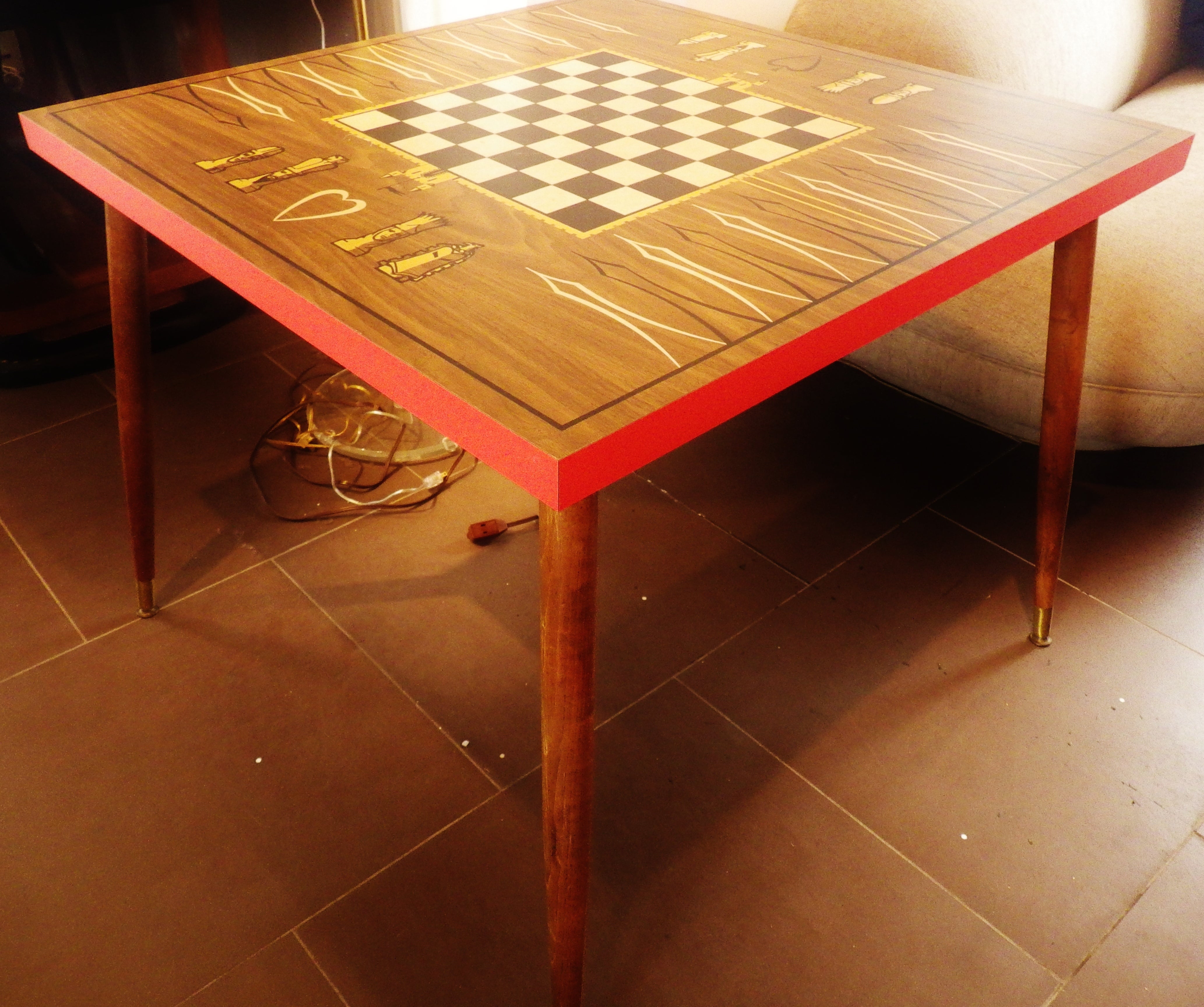 1950s Game Table