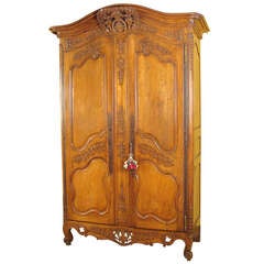 18th Century Chateau Armoire