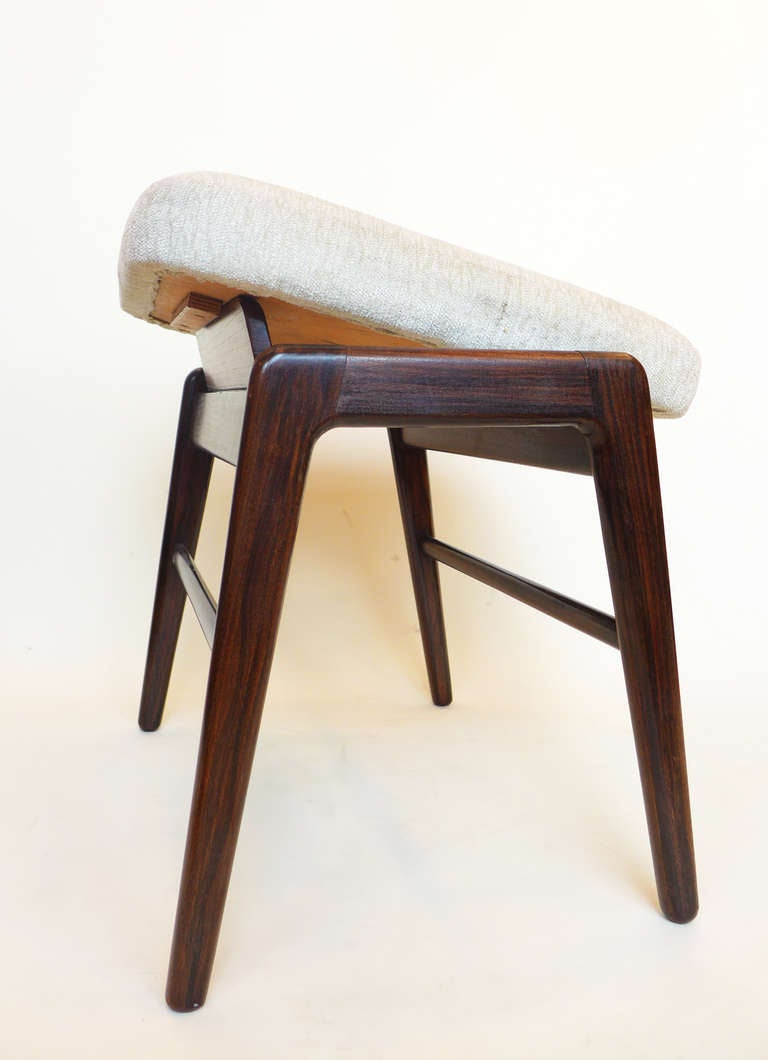 Danish Modern Lounge Chair and Ottoman Attributed to Ib Kofod-Larsen 2