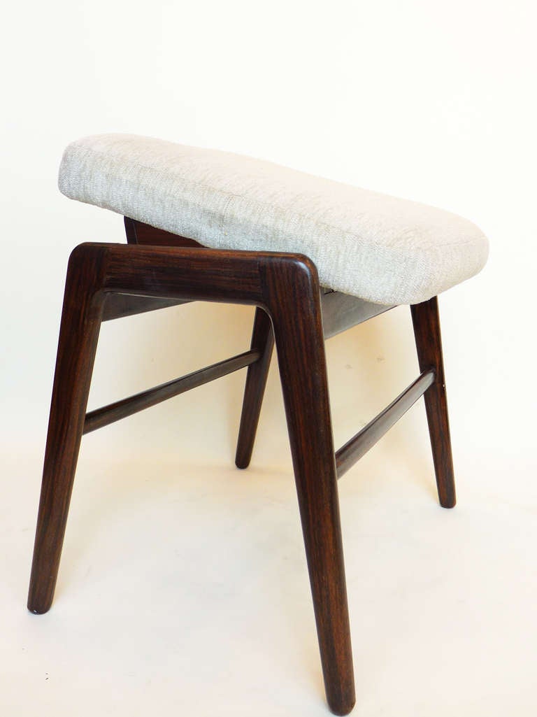 Danish Modern Lounge Chair and Ottoman Attributed to Ib Kofod-Larsen 3