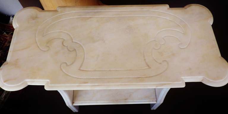 Marble Console by Paul Laszlo In Excellent Condition In Los Angeles, CA