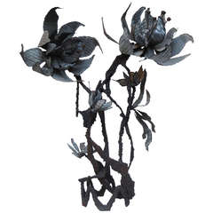 Brutalist Iron Sculpture by Wasserman
